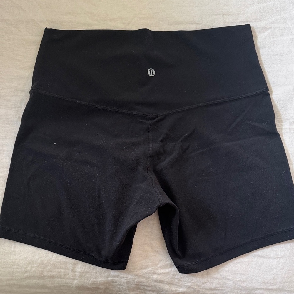lululemon athletica Women's Classic Black Bike Shorts